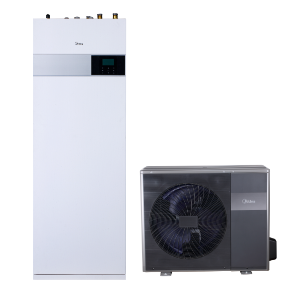 Midea MHA-V8W/D2N8-B2H2-IWT240 M-Thermal osztott hőszivattyú (R32, 8 kW, 1 fázis, 240l, fekete)