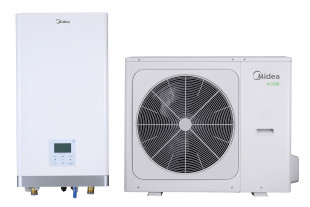 Midea MHA-V12W/D2N8-B M-Thermal osztott hőszivattyú (R32, 12 kW, 1 fázis) - VALÓBAN RAKTÁRON!